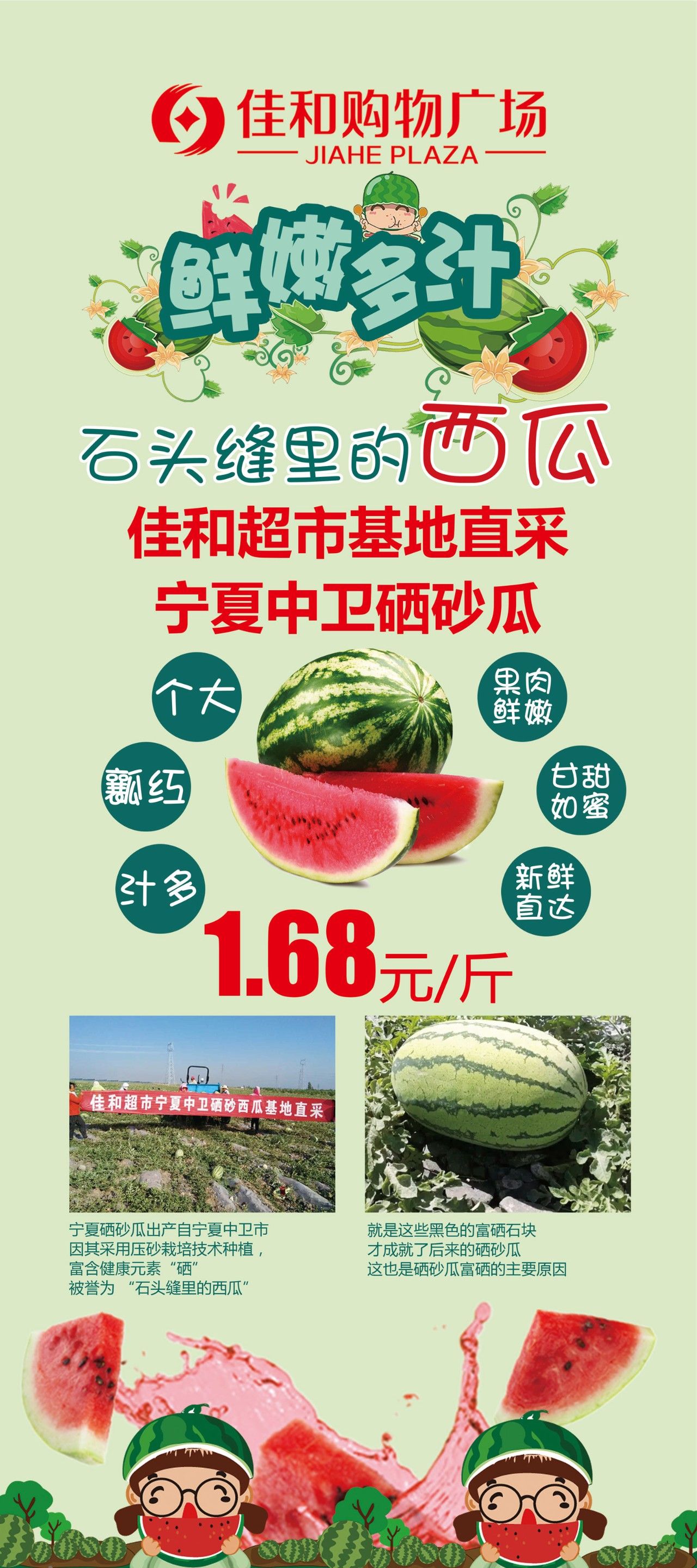 新疆硒砂瓜的特点（新疆砂西瓜）-硒宝网