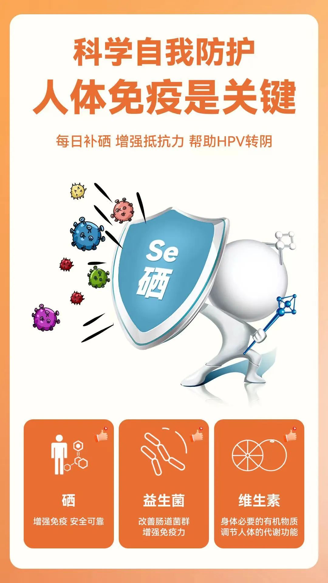 hpv感染补硒的产品（感染hvp补硒效果好吗）-硒宝网