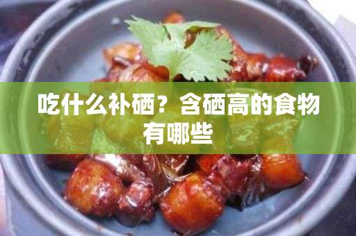 什么食品补硒快(补硒食品)-硒宝网