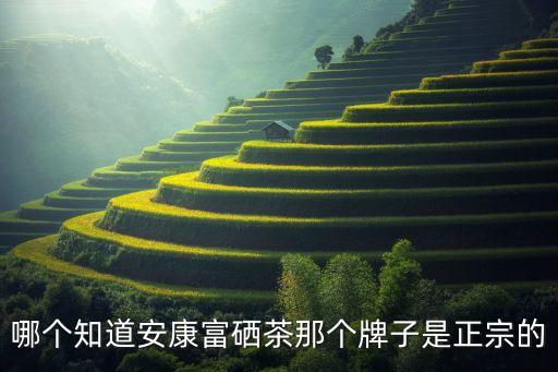 安康富硒茶造句（安康富硒茶的广告语）-硒宝网