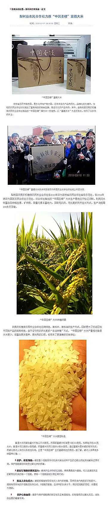 吉林大米富硒大米(东北富硒大米)-硒宝网