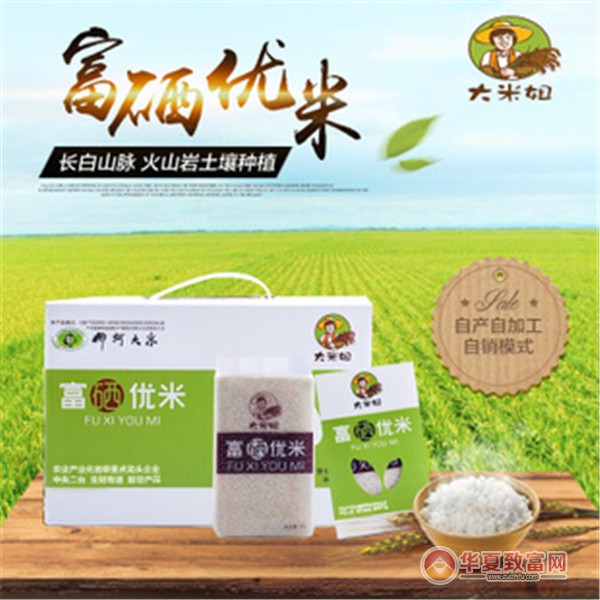 重庆富硒大米加盟（大米加盟重庆富硒多少钱）-硒宝网