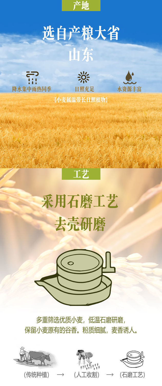 富硒石磨面粉简介（富硒石磨小麦粉）-硒宝网