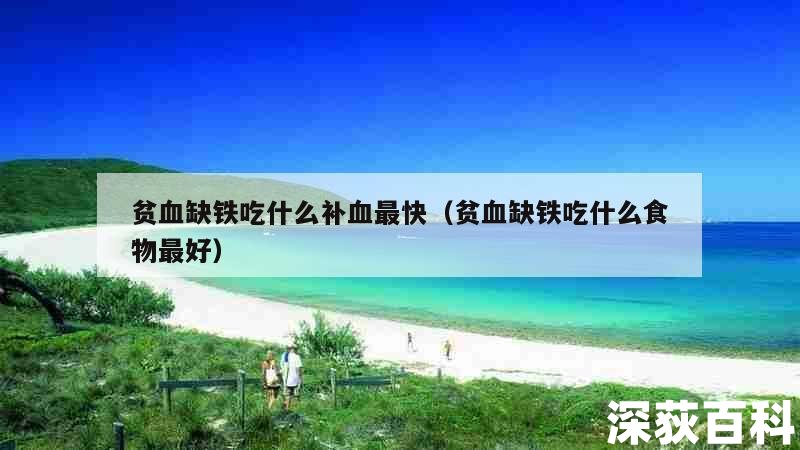 什么食物最补铁（吃什么食物补铁）-硒宝网