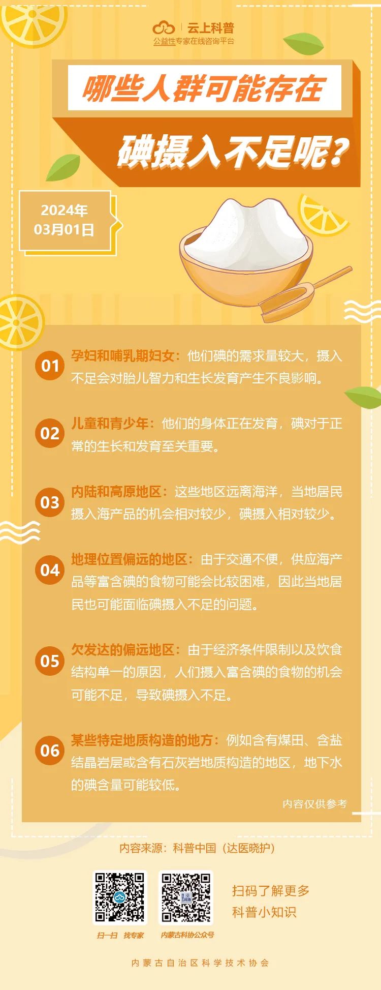 碘怎么补(碘补多了有什么症状)-硒宝网