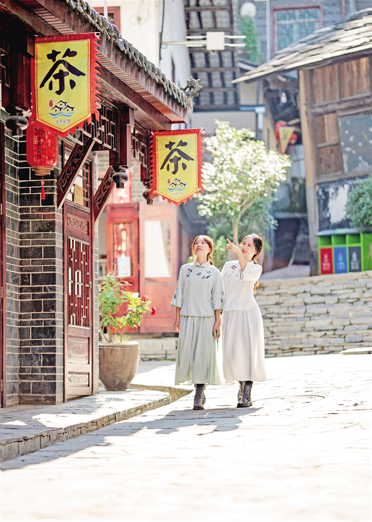 紫阳富硒茶门头设计（紫阳富硒茶场观光园）-硒宝网