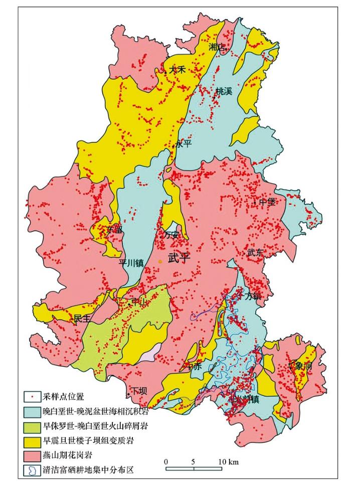 广东省富硒茶研究院（广东富硒土壤分布图）-硒宝网