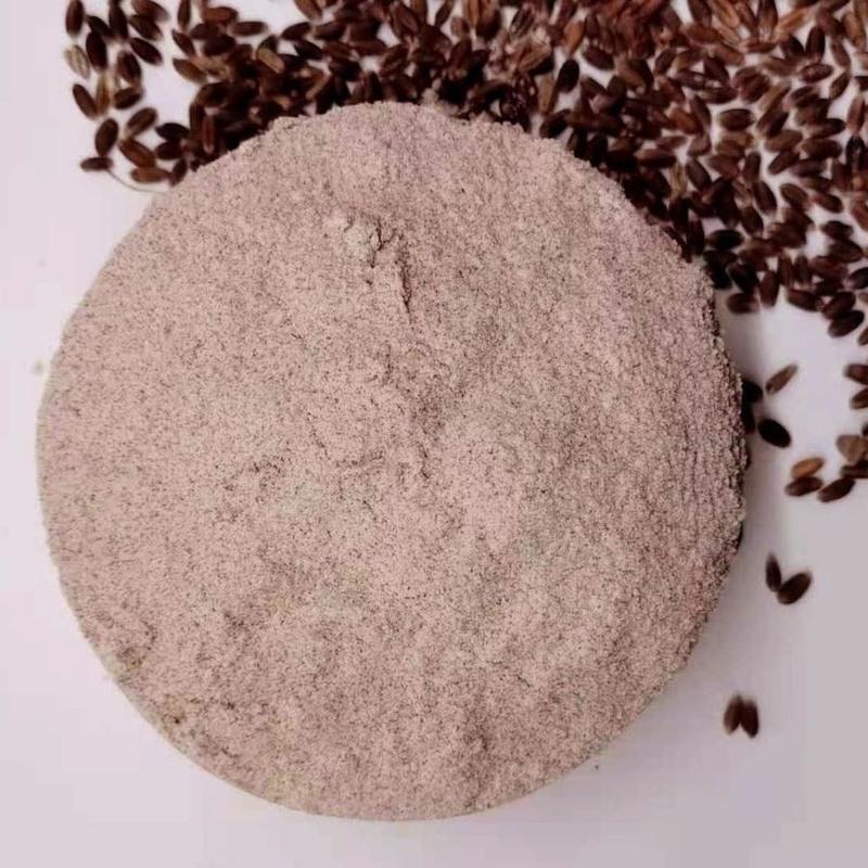 富硒石磨黑面粉营养（石磨富硒黑小麦面粉）-硒宝网