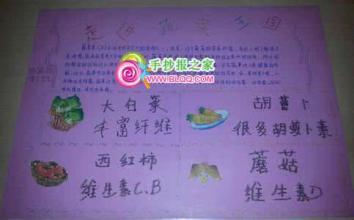 富硒蔬菜手抄报内容(蔬菜为主题的手抄报文字)-硒宝网