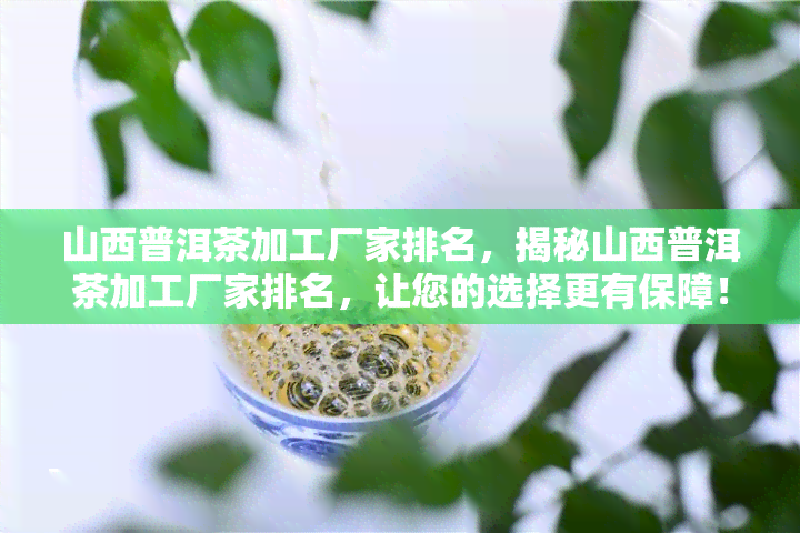 四川富硒普洱茶供应商(普洱原生富硒茶)-硒宝网
