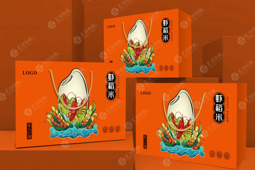 富硒大米包装设计理念(大米包装理念富硒设计图)-硒宝网