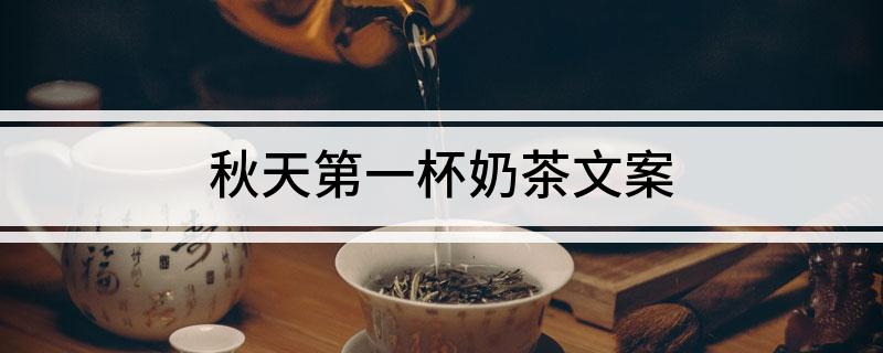 秋天的第一杯富硒茶文案（文案秋天杯茶富硒的句子）-硒宝网