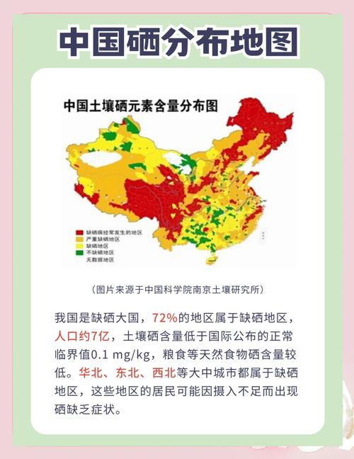 全民科普补硒（中国缺硒地区分布）-硒宝网