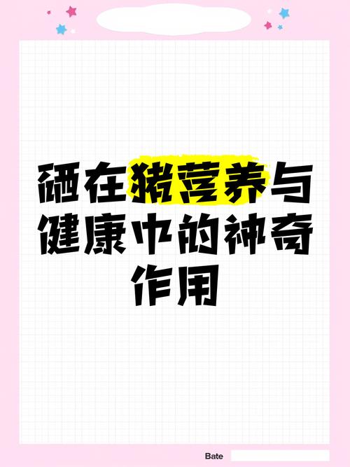 下生小猪补硒（有机硒酵母在养猪中的应用）-硒宝网